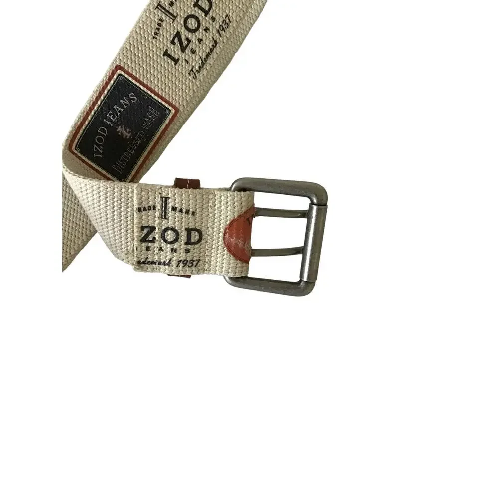 Izod canvasjeans belt